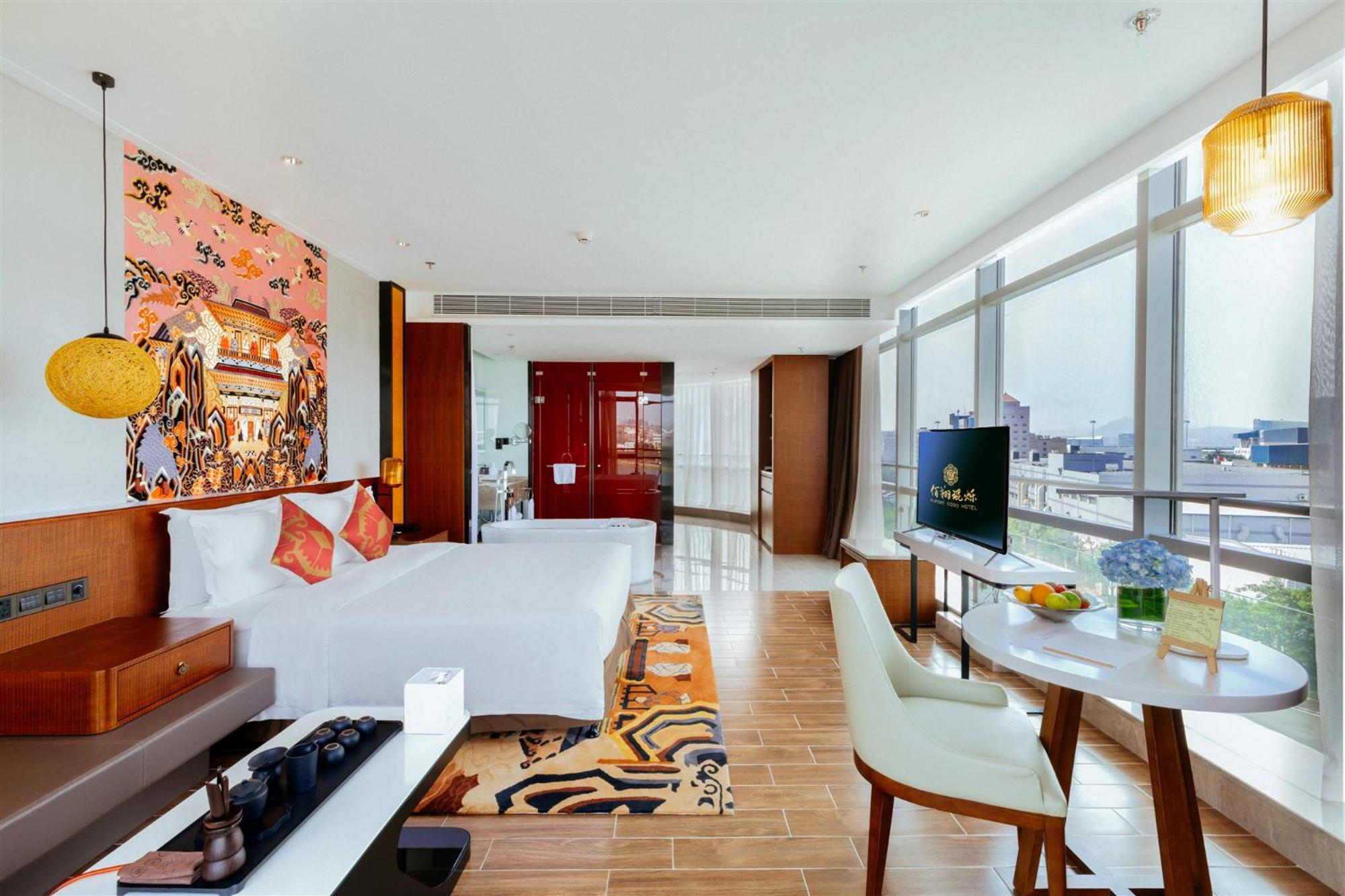 Hisilk Artwork Center Fliport Coso Hotel شيامن المظهر الخارجي الصورة